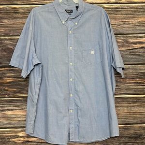 Chaps Easy Care button down dress shirt size 4XLT/4TGL